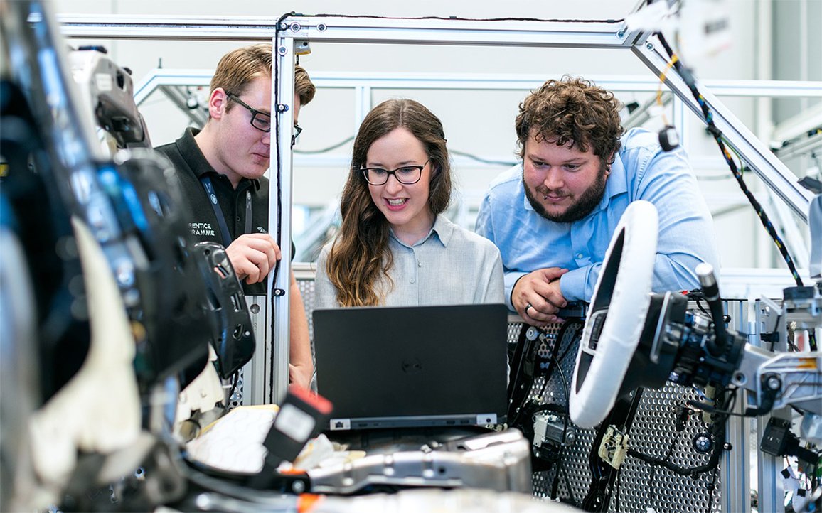 Ingenieure im Gespräch